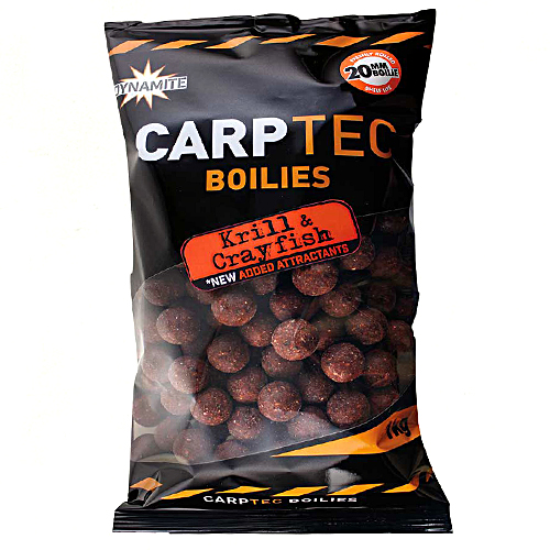 Бойли Dynamite Baits Krill & Crayfish Carp-Tec 20mm 900g