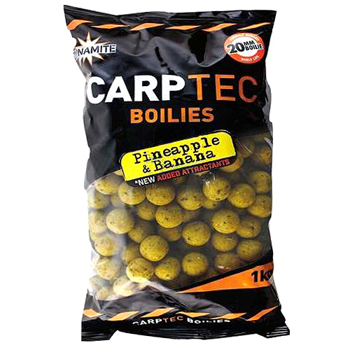 Бойлы Dynamite Baits Carp-Tec Pineapple & Banana 20mm 900g