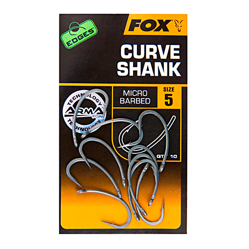 Крючок Fox Edges Curve Shank #8 10pcs