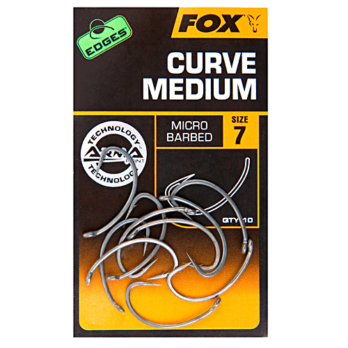 Крючок Fox Edges Curve Medium #5 10pcs