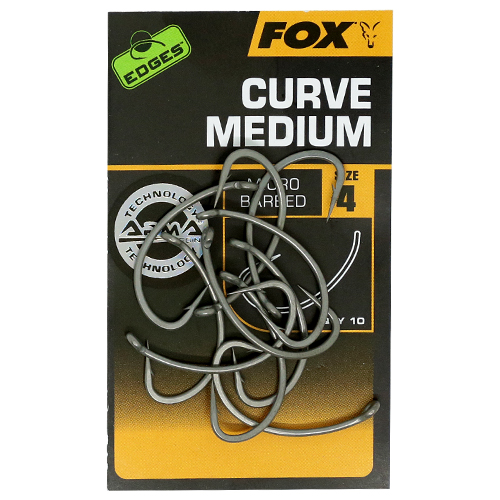 Крючок Fox Edges Curve Medium #5 10pcs фото 2