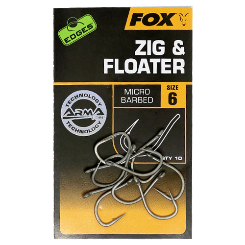 Гачок Fox Arma Point Zig & Floater #6 10pcs