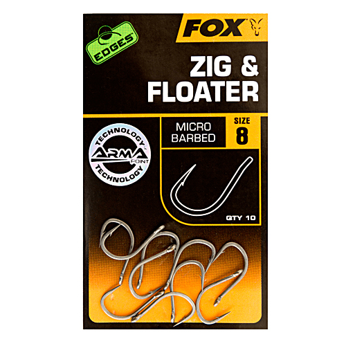 Гачок Fox Arma Point Zig & Floater #8 10pcs фото 2