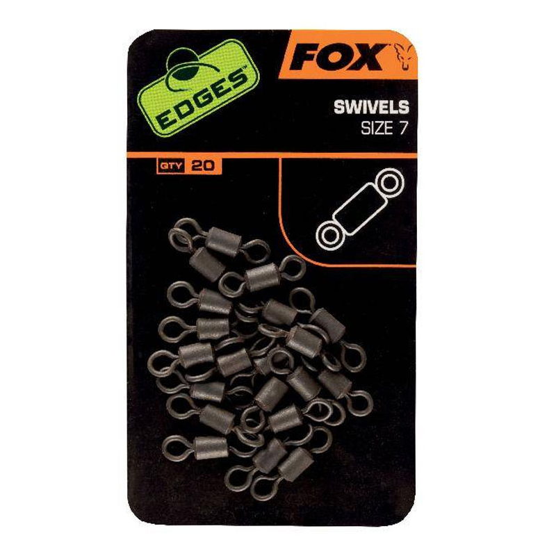 Вертлюг быстросъемный Fox Edges Kwik Change O Ring Swivels #10 фото 3