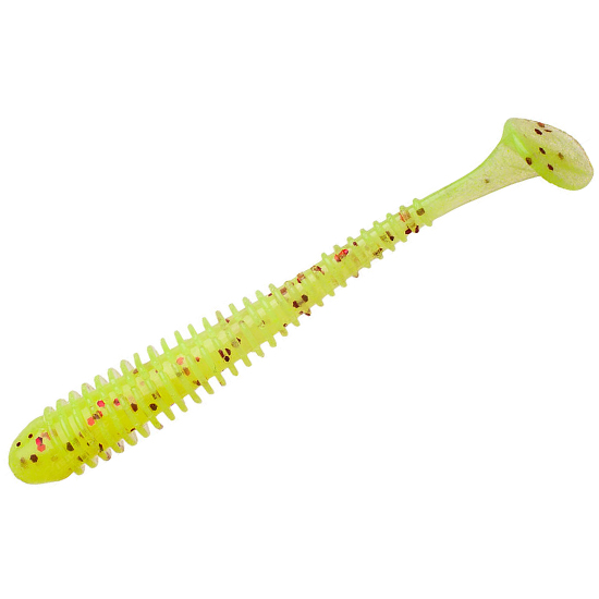 Силикон Keitech Swing Impact 3.5" pal #01 Chartreuse Red Flake
