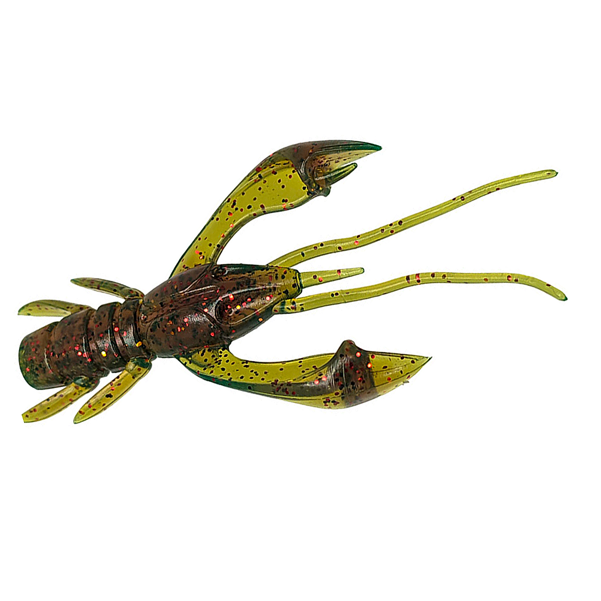 Силикон FishUp Real Craw 2" 7pc #060 Dark Violet/Peacock & Silver фото 5