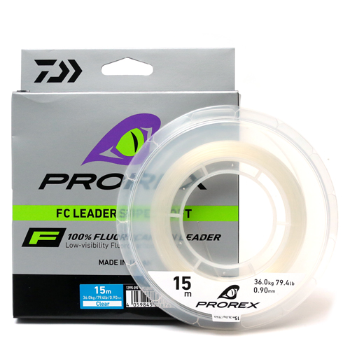 Флюорокарбон Daiwa Prorex FC Leader Super Soft 15m 24.6kg 0.70mm фото 2