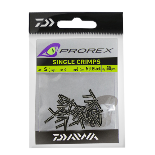 Обжимные трубочки Daiwa Prorex Single Crimps S 0.84mm 50pcs