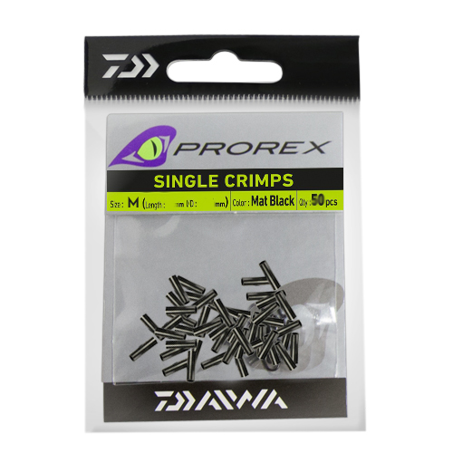 Обжимные трубочки Daiwa Prorex Single Crimps M 1.04mm 50pcs