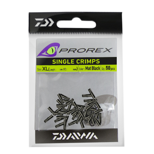 Обжимные трубочки Daiwa Prorex Single Crimps XL 1.80mm 50pcs