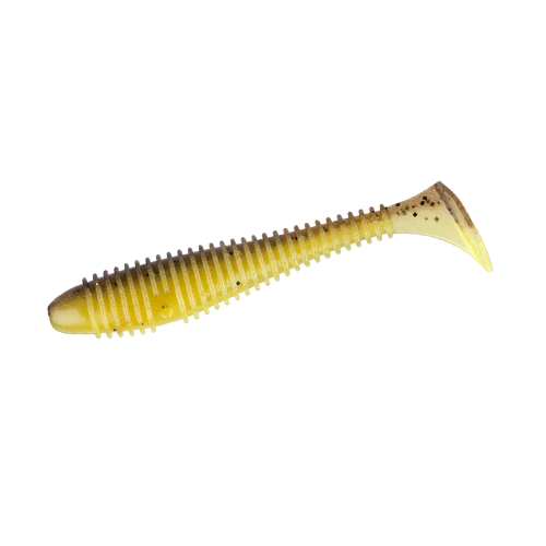 Силикон Keitech Swing Impact FAT 3.3" pal#04 Sun Shine Lemon фото 3