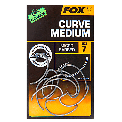 Крючок Fox Edges Curve Medium #6 10pcs фото 3
