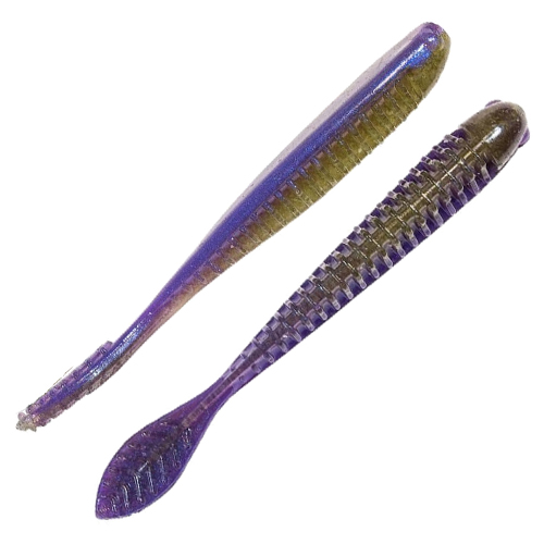 Плавающий силикон ZMAN Trick Shotz 4.2" 5pc #White Lightning фото 4