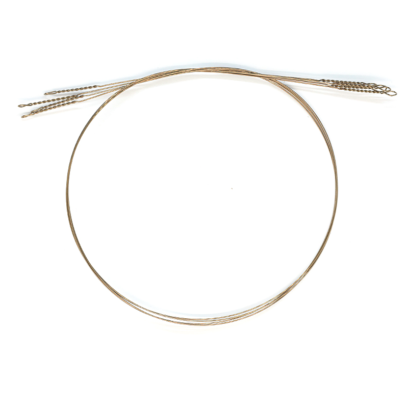 Поводок Python скрутка AFW d0.3mm 26cm 15kg 4pc фото 3