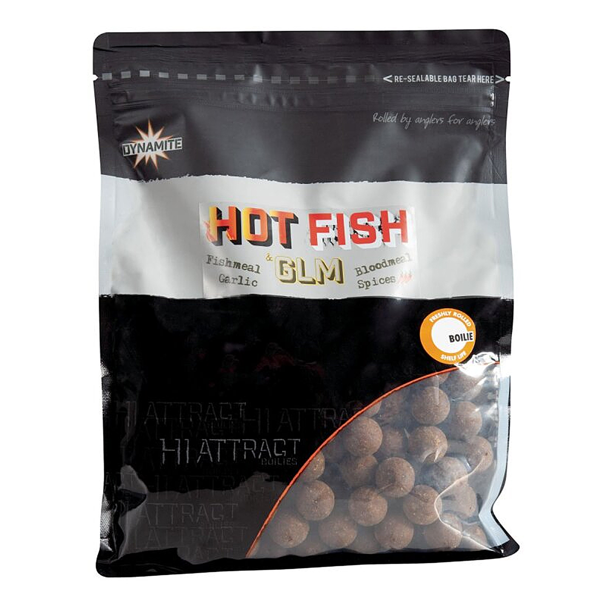 Бойлы Dynamite Baits Hot Fish & GLM 20mm 1kg фото 3
