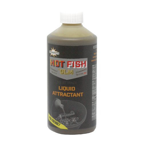 Ликвид Dynamite Baits Hot Fish & GLM 500ml