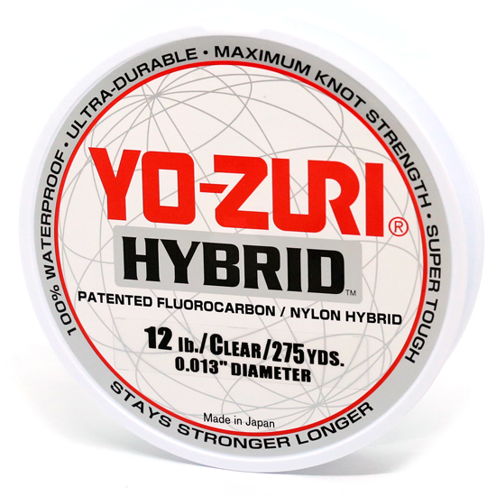 Леска Yo-Zuri Hybrid 252m 5.4kg 0.338mm