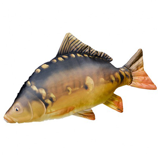 Подушка-игрушка 3KBaits рыба зеркальный карп 61*30 фото 3