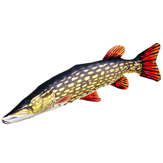 Подушка-іграшка 3KBaits риба щука 80*29 фото 2