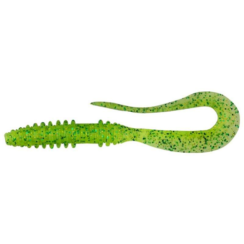 Силікон Keitech Mad Wag Slim 4.5" #424 Lime Chartreuse