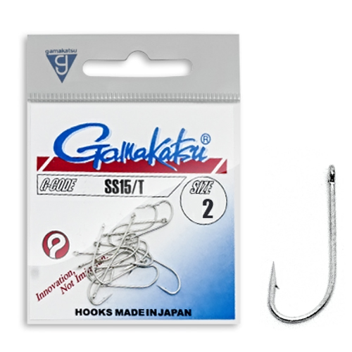 Крючки Gamakatsu SS15/T №2 12pc