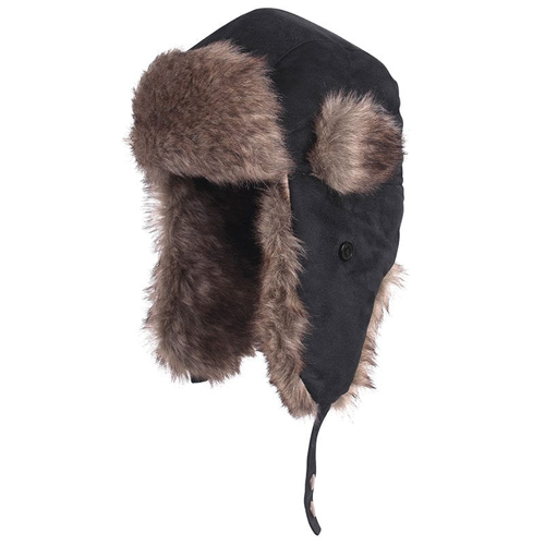 Шапка зимова Fladen Fur Cap Black M фото 2